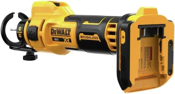 DEWALT 20V MAX* XR Brushless Drywall Cut-Out Tool (Tool Only) (DCE555B) Online Hot Sale