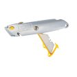 STANLEY 6-3 8 in. Quick-Change Utility Knife with Retractable Blade and Twine Cutter, Silver Sale