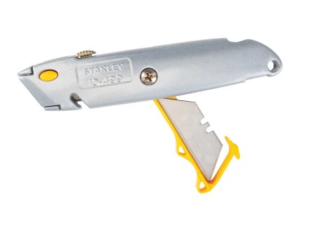 STANLEY 6-3 8 in. Quick-Change Utility Knife with Retractable Blade and Twine Cutter, Silver Sale