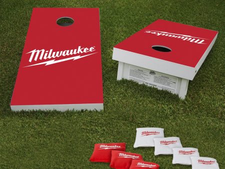 Milwaukee Wooden Cornhole Set Fashion