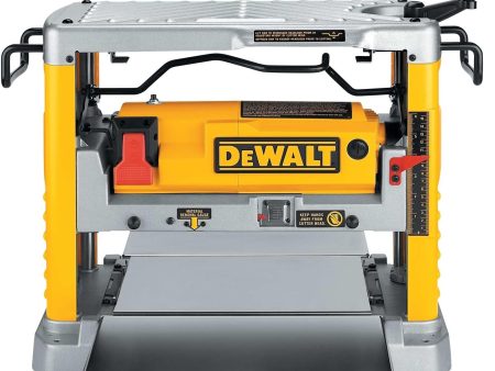 DEWALT 12-1 2 in. Thickness Planer with Three Knife Cutter-Head, 15-Amp Online now