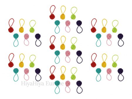 HiyaHiya Yarn Ball Stitch Markers Bundle For Sale