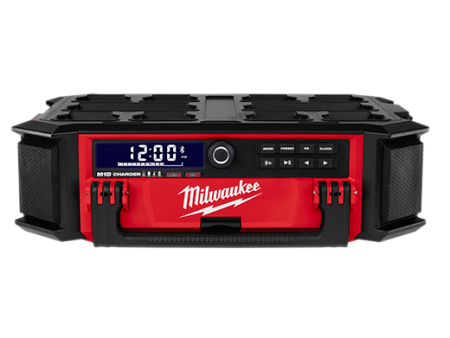 Milwaukee M18 Lithium-Ion Cordless PACKOUT Radio Speaker with Built-In Charger Online Hot Sale