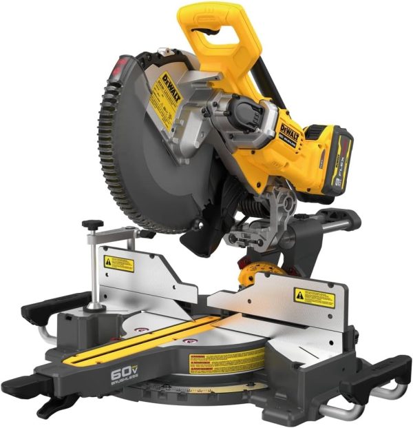 DEWALT 12  60V Sliding Miter Saw (9.0Ah) on Sale