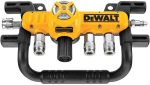 DEWALT Quadraport Air Line Splitter With Regulator Discount