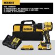 DEWALT 20V MAX* XTREME Cordless Brushless 1 2 in Hammer Drill Kit (2) Lithium Ion Batteries with Charger For Discount