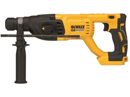 DEWALT 20V MAX Cordless Brushless 1 in. SDS Plus D-Handle Concrete and Masonry Rotary Hammer (Tool Only) For Cheap