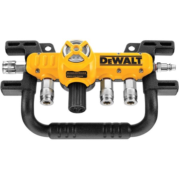 DEWALT Quadraport Air Line Splitter With Regulator Discount