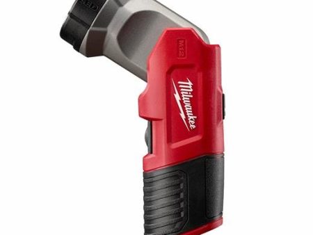 Milwaukee M12 12-Volt Lithium-Ion Cordless 100 Lumens LED Work Flashlight (Tool-Only) For Sale