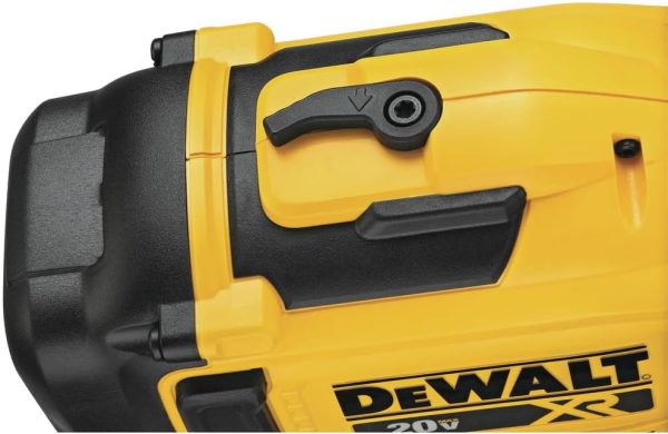 DEWALT 20V MAX Lithium-Ion 15-Degree Electric Cordless Roofing Nailer Kit with 2.0Ah Battery Charger and Bag Online Sale