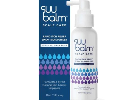 Suu Balm Rapid Itch Relief Scalp Spray 40ml Sale