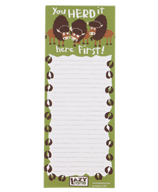 You Herd It Here First Notepad For Cheap