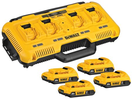 DEWALT 4 Port Charger Starter Kit Supply