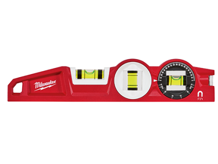 MILWAUKEE - 10  Die cast Torpedo Level with 360 Degree Locking Vial For Cheap