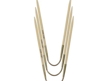 Addi CraSyTrio flexible sock needles bamboo 24 cm Online now