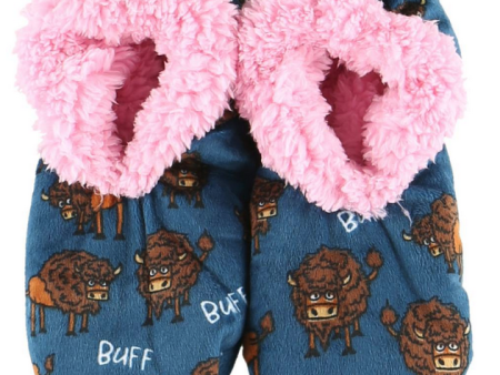 Buff Fuzzy Feet Slippers For Sale