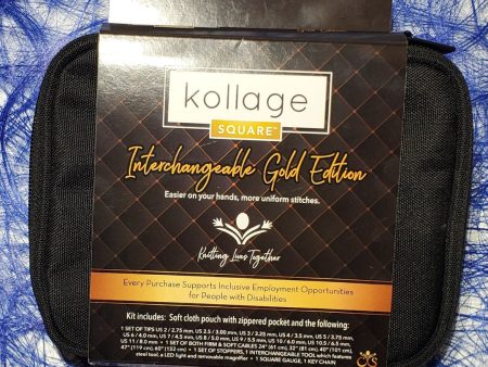 Kollage Interchangeable Full Set - GOLD Edition Hot on Sale