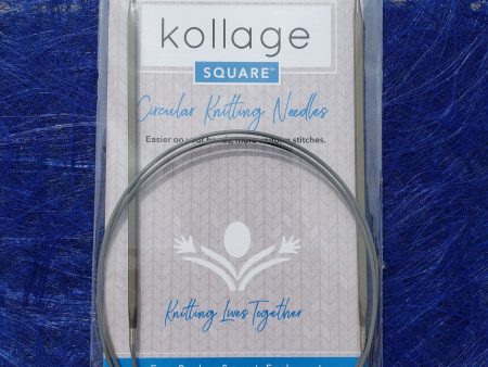 Kollage Square Circular Needle - Soft - Gray Hot on Sale