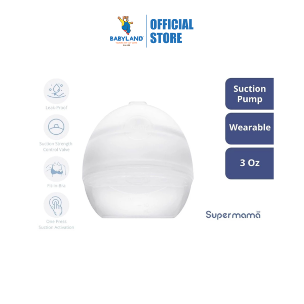 SuperMama Egg Pump Wearable Natural Suction Milk Collector Online