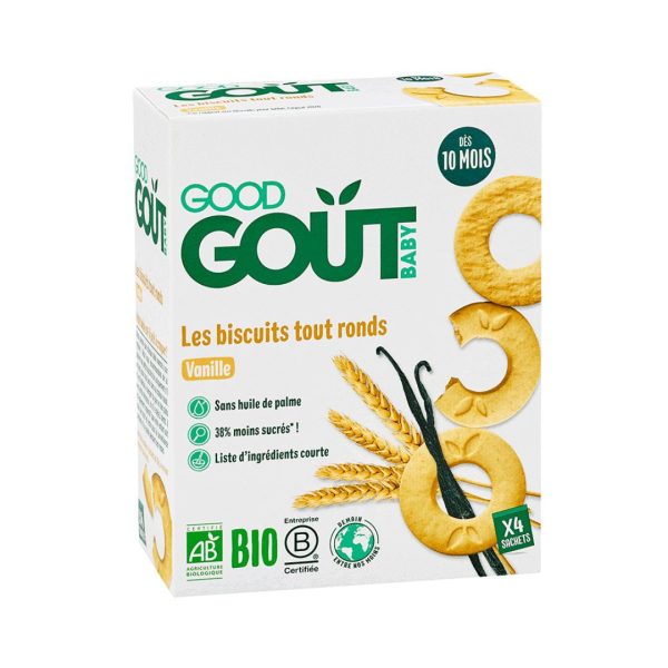 Good Gout All Round Biscuits 80g - Vanilla Online now