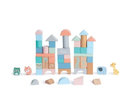 BUBBLE Wooden Activity Blocks (12m+) For Sale