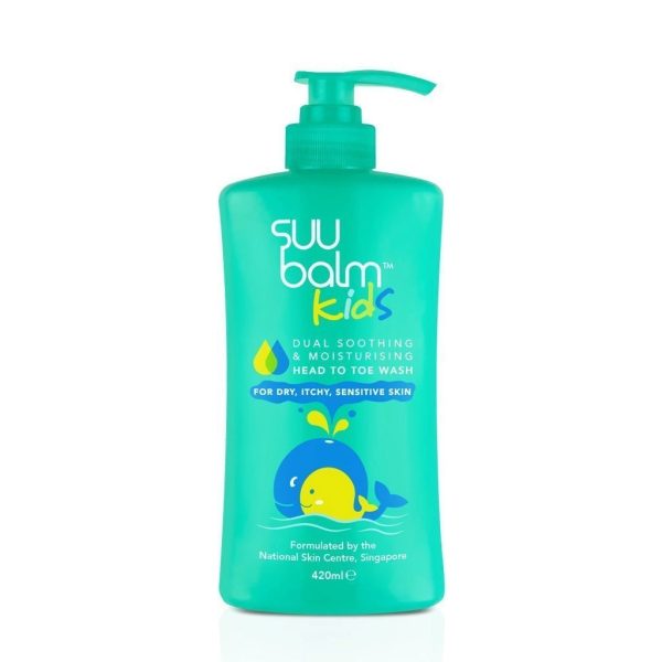 Suu Balm™ Kids Dual Soothing & Moisturising Head-to-Toe Wash (420ml) Cheap