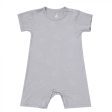 Baa Baa Sheepz Romper Short Sleeve Cute Big Star & Head Grey - 12M Cheap