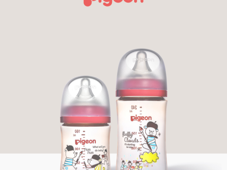 Pigeon SofTouch™ Wide Neck PPSU Nursing Bottle - Bear Online Sale