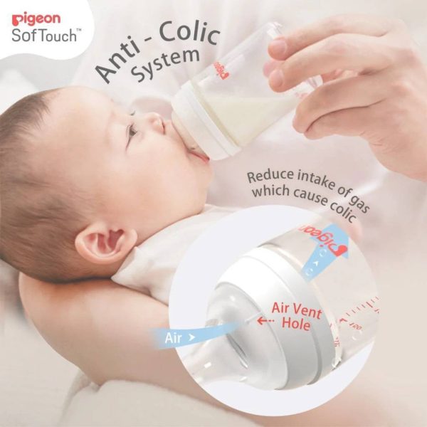 Pigeon SofTouch™ Wide Neck PPSU Nursing Bottle - Howapipi Online Sale