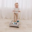 Bubble Wooden Baby Push Cart & Walker with 45 Building Blocks (12m+) Fashion