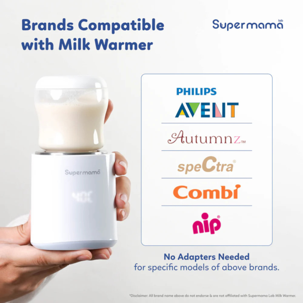 SuperMama Milk Warmer - Adapter B (Wide Neck Pigeon MAM Adapter) Online