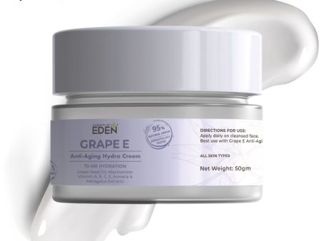 Garden Of Eden Grape E Anti Aging Hydra Cream 50g Online Sale