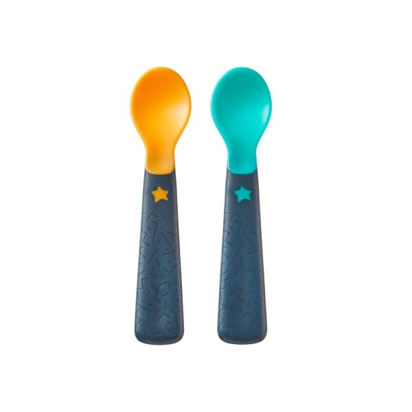 Tommee Tippee Easigrip Feeding Spoon 2Pc Hot on Sale