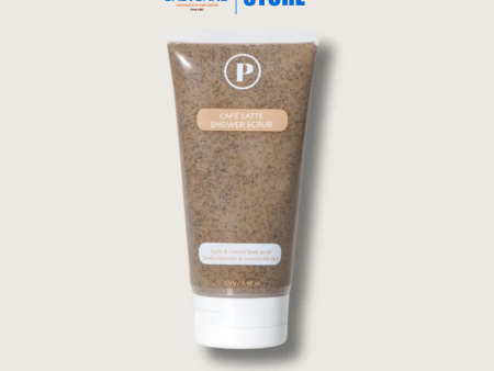 Pop Neutral Cafe Latte Shower Scrub (160g) Online Sale