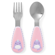 Skip Hop Zoo Utensils Fork & Spoon - Narwhal Online Hot Sale