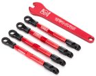 Aluminum Toe Links (Red) (4) For Sale