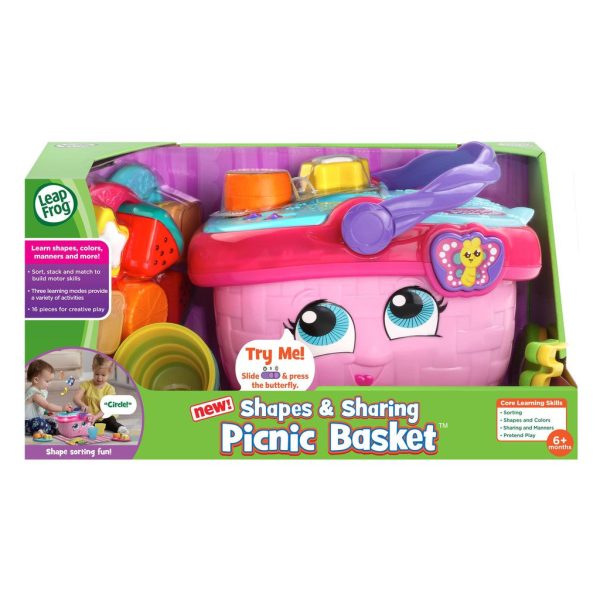 LeapFrog Shapes & Sharing Picnic Basket 6m+ Online now