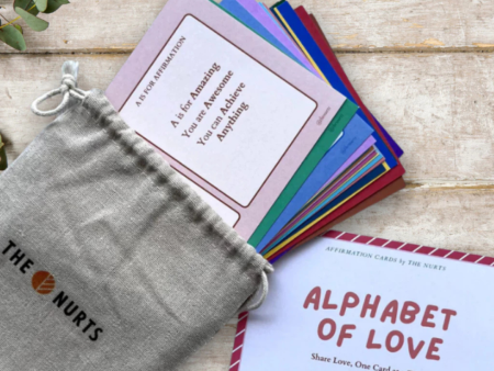 The Nurts Alpabet Affirmation Cards A6 For Kids Online now