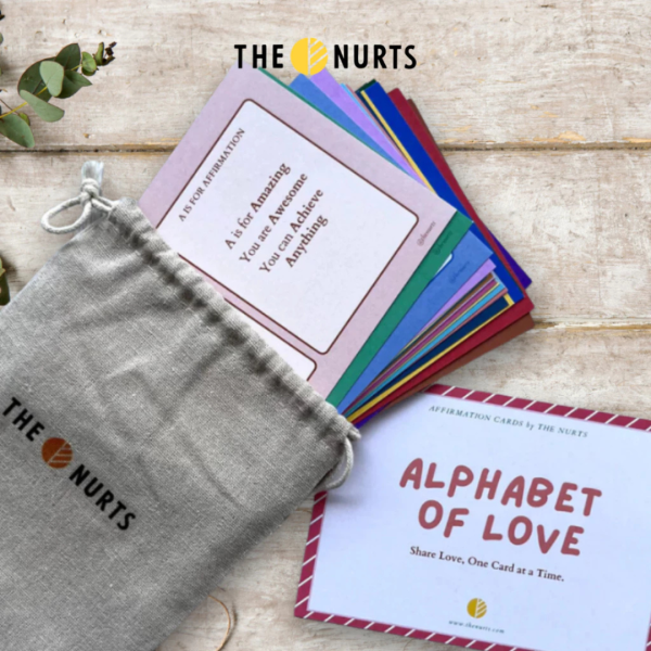 The Nurts Alpabet Affirmation Cards A6 For Kids Online now