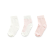 Purebaby 3 Organic Sock Pack - Pale Pink Pack For Discount