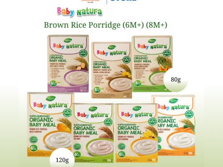 Baby Natura Organic Brown Rice Porridge (6M+) (8M+) For Cheap