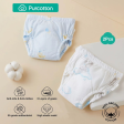 Purcotton Training Pants 2 pcs Elephant (white), Moonlit Clouds (blue) For Discount