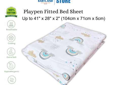 Bumble Bee Playpen Fitted Sheet (Knit Fabric) (41 x28 x2 ) Fashion