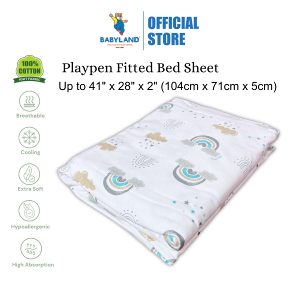 Bumble Bee Playpen Fitted Sheet (Knit Fabric) (41 x28 x2 ) Fashion