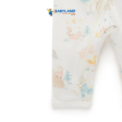 Purebaby Organic Baby Zip Footless Long John - Little Nap Print (1 Year) on Sale