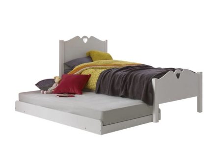 [Pre-Order] Snoozeland Holly Bedframe with Pull Out Single Bed Supply