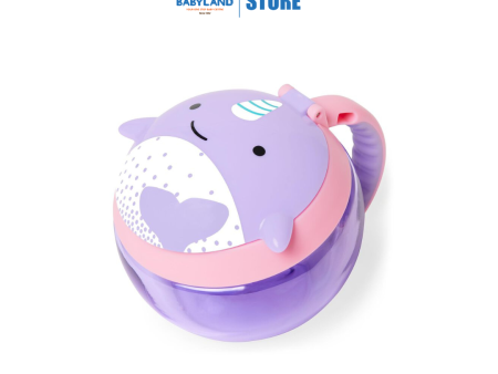 Skip Hop Zoo Snack Cup - Narwhal For Cheap