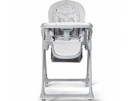 Kinderkraft Lastree 2 In 1 High Chair With Bouncer - Grey Cheap