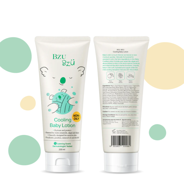 BZU BZU Cooling Baby Lotion (200ml) For Cheap