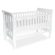 [Pre-Order] Babyhood Classic Sleigh 4-in-1 Cot - White Cheap